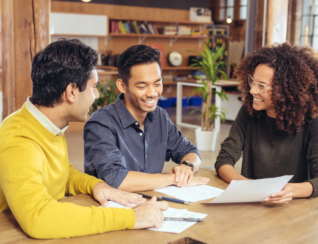Professionals Working at the Office